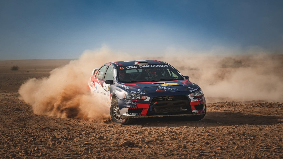 رالي الأردن 2023 ينطلق بمنافسات مثيرة على الطرق الحصوية