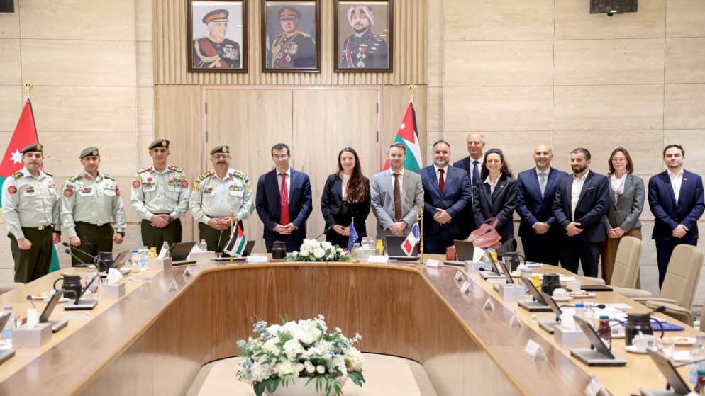 اتفاقية جديدة بين القوات المسلحة الأردنية والاتحاد الأوروبي لتعزيز القدرات الأمنية