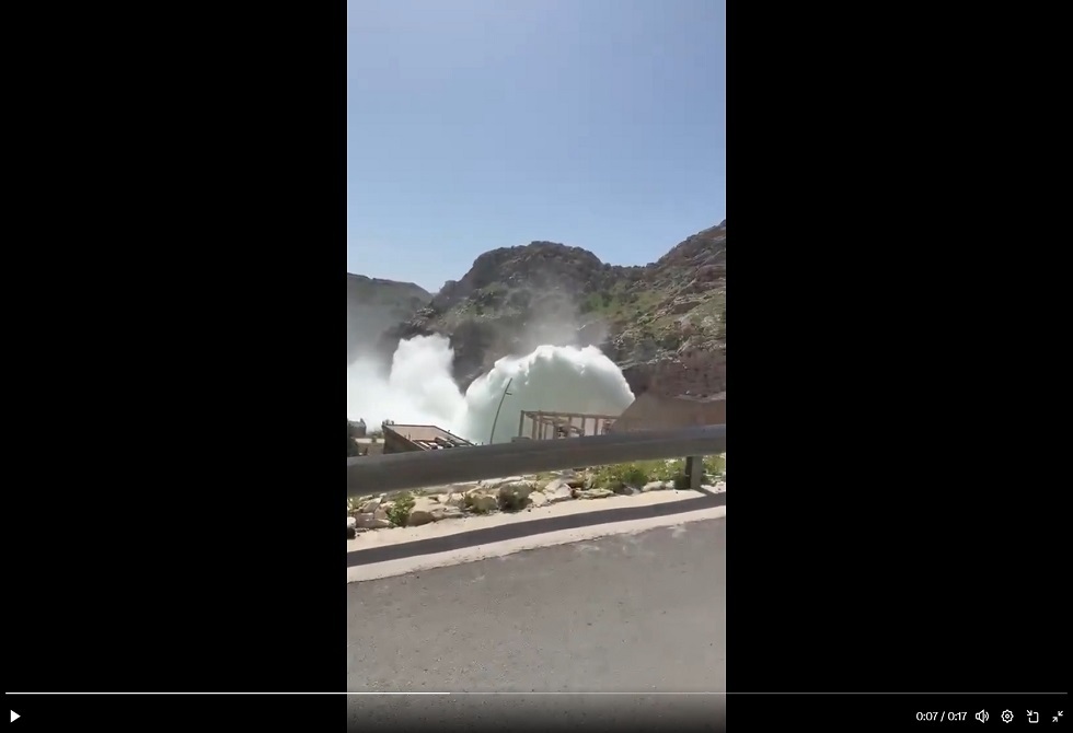 فيضانات سدود إقليم كردستان بعد أمطار غزيرة تؤثر على منسوب نهر ديالى