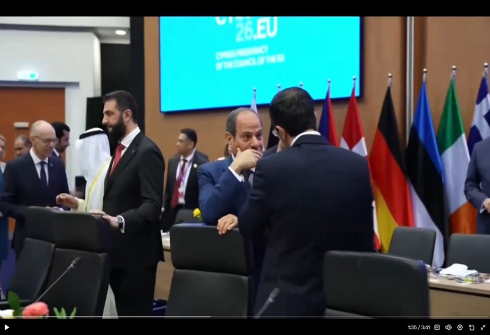 لقاء السيسي والشرع في قبرص يثير الجدل ويعكس علاقات الشرق الأوسط