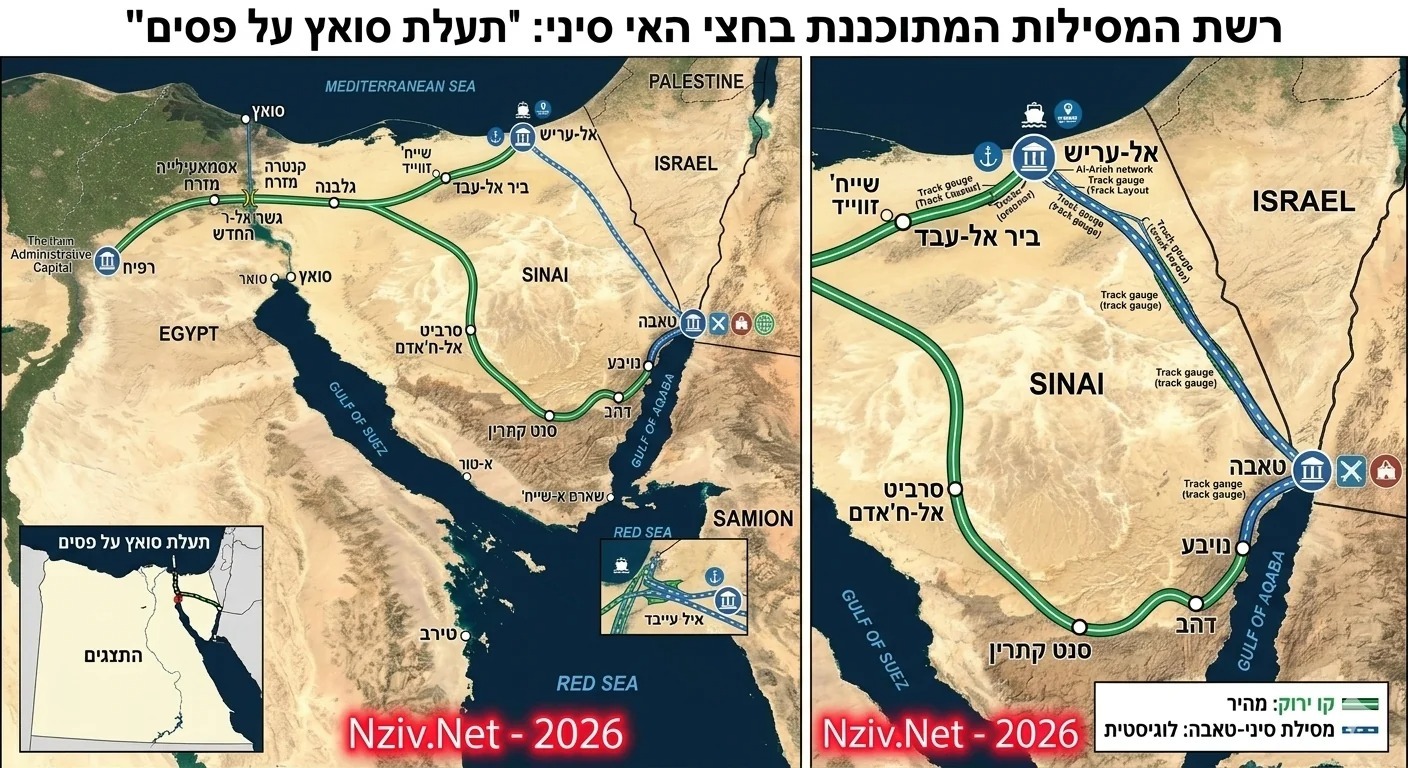 مصر تطلق شبكة قطارات كهربائية لتعزيز موقعها كمركز لوجستي عالمي