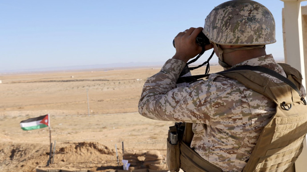 الجيش الاردني ينجح في احباط تهريب مواد مخدرة عبر بالونات