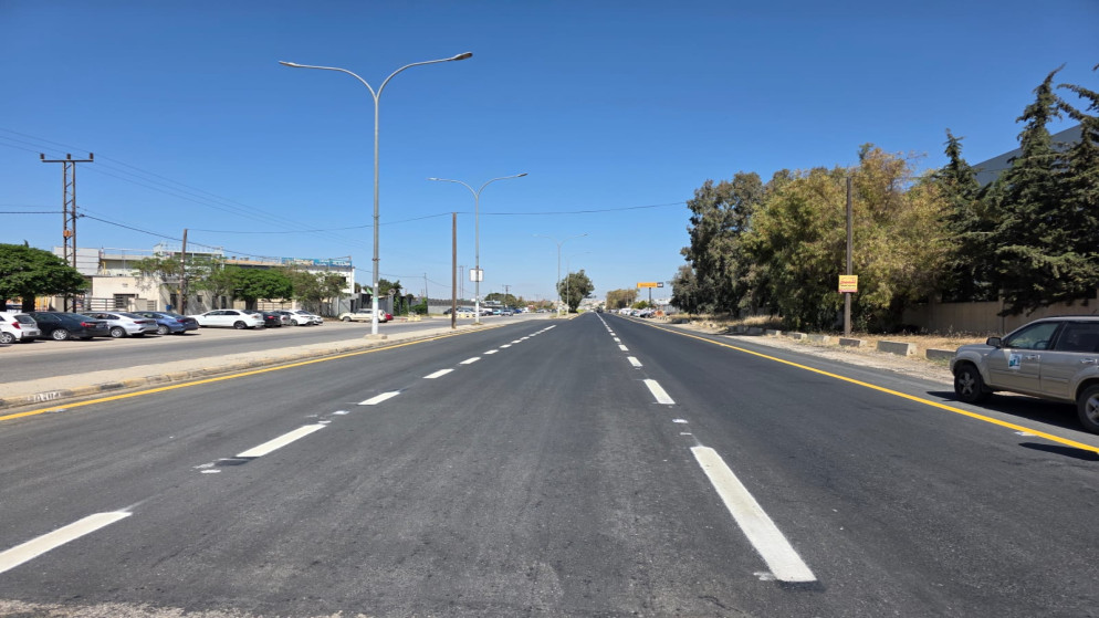 إنهاء مشروع تأهيل طريق أم البساتين في العاصمة