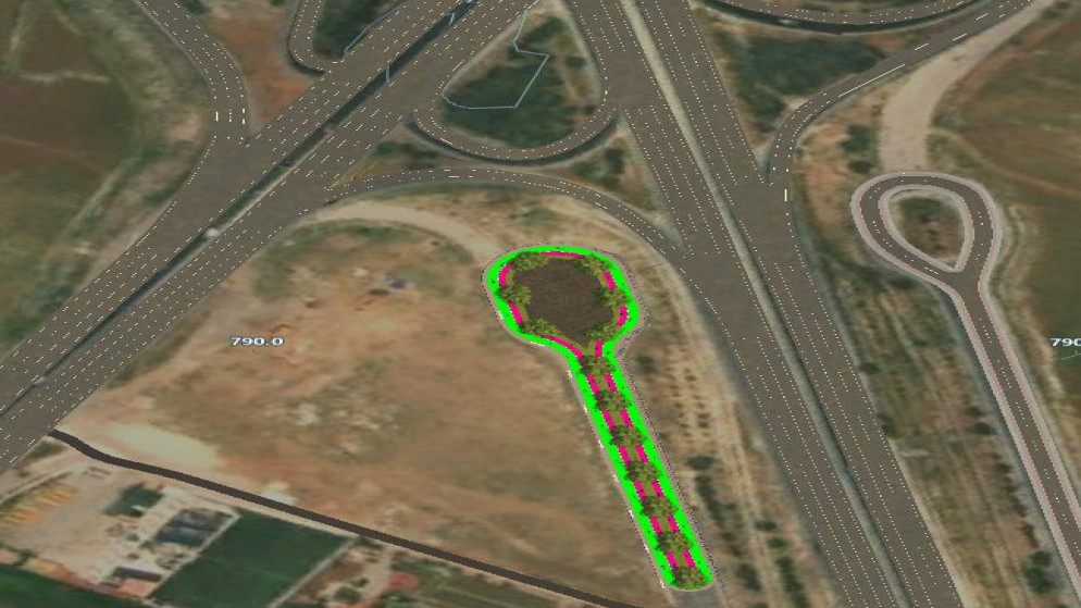 بدء تنفيذ مشروع مسارات للمشاة والدراجات على طريق المطار في عمان