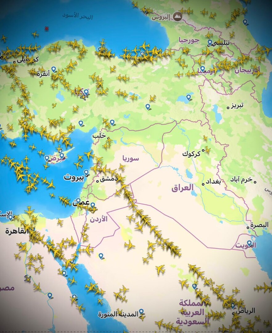 استئناف حركة الطيران نحو أوروبا عبر الأجواء السورية