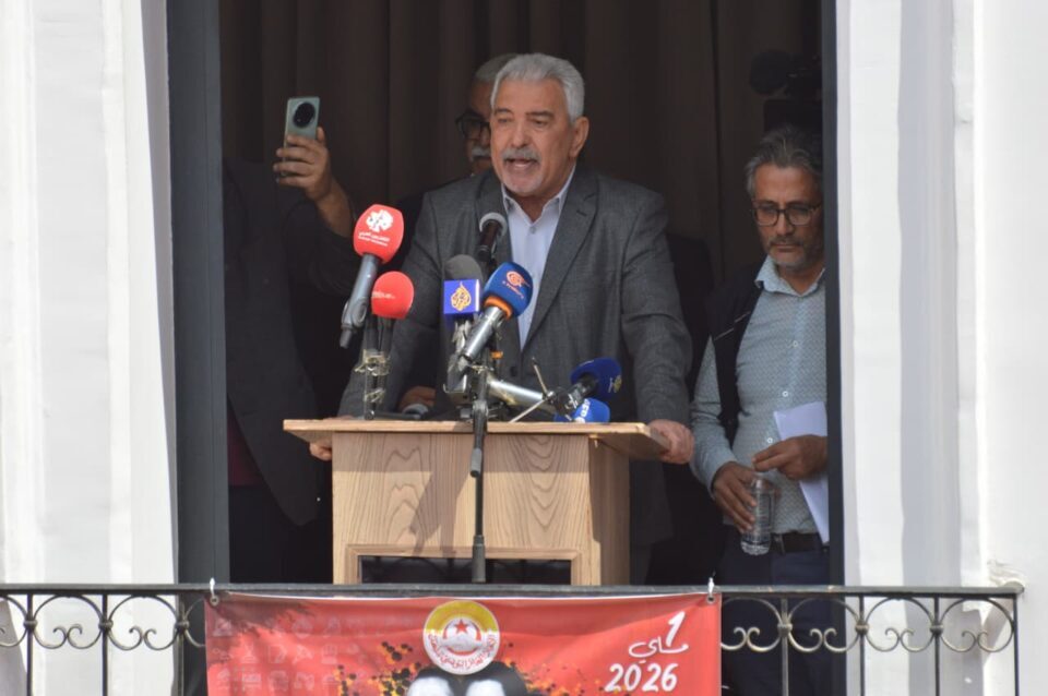 تونس: أمين عام اتحاد الشغل يدعو للحوار لحل الأزمات الاقتصادية والاجتماعية