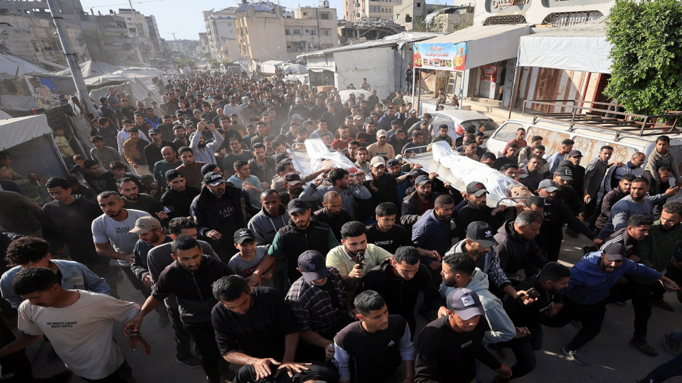 استشهاد ثلاثة فلسطينيين في قصف إسرائيلي بحي الزيتون بغزة