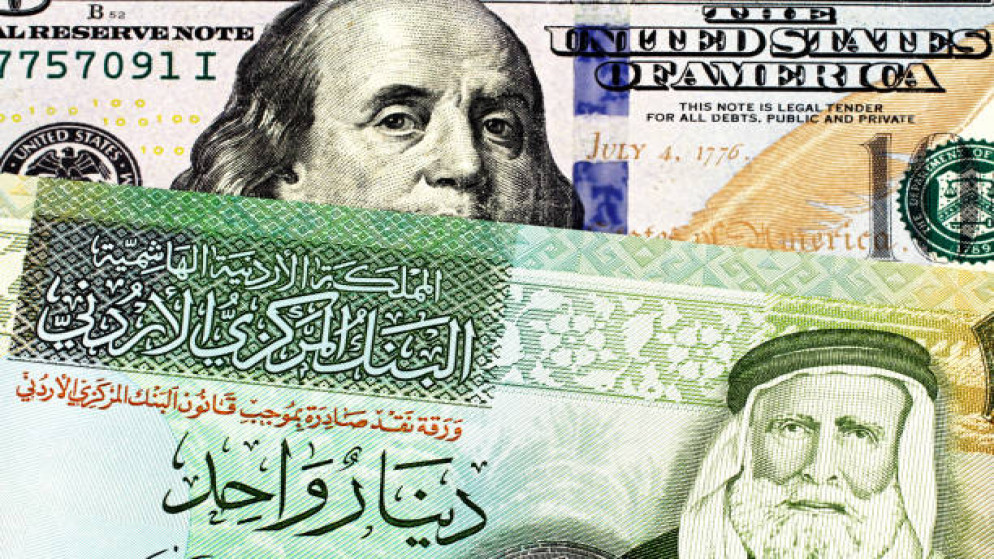 تراجع الدولرة في الاردن إلى 18.1% بنهاية فبراير