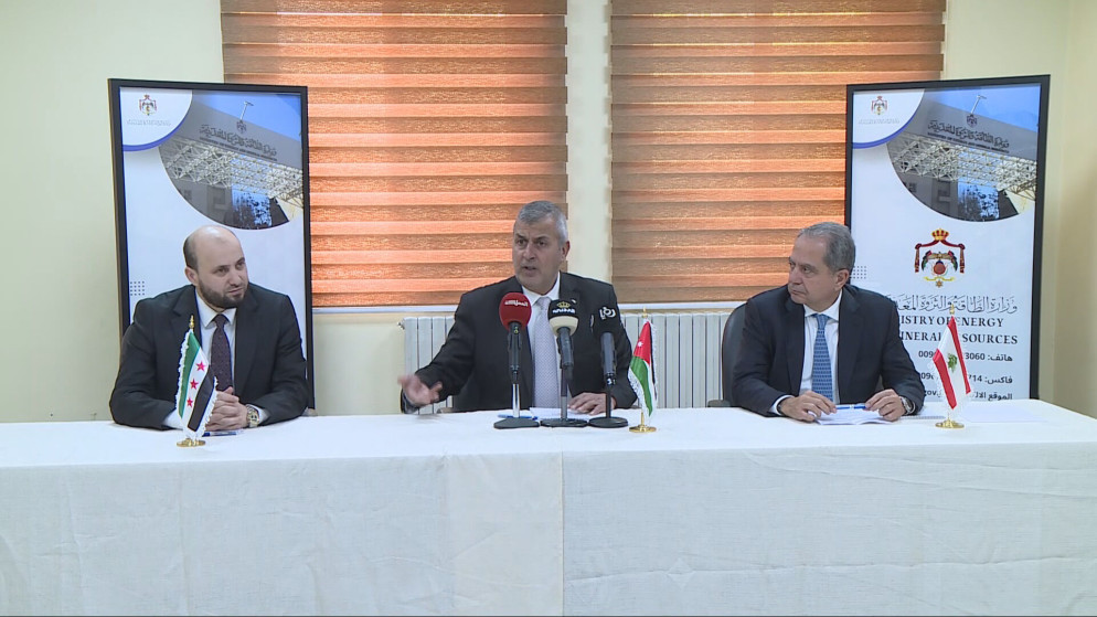 اتفاق تبادل الغاز بين الاردن ولبنان وسوريا يعزز التعاون الطاقي