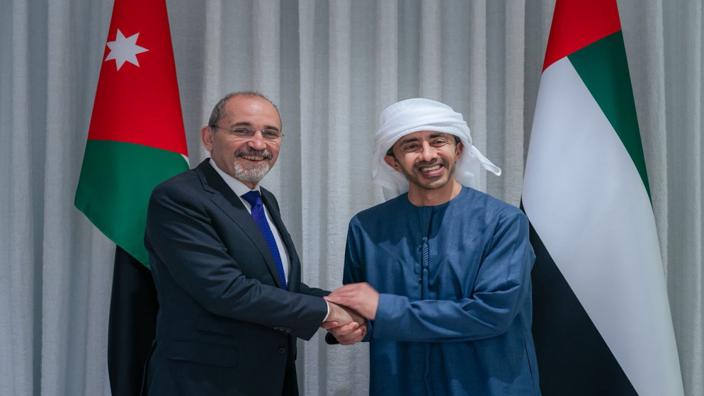 الأردن يعبر عن تضامنه الكامل مع الإمارات أمام التهديدات الإيرانية
