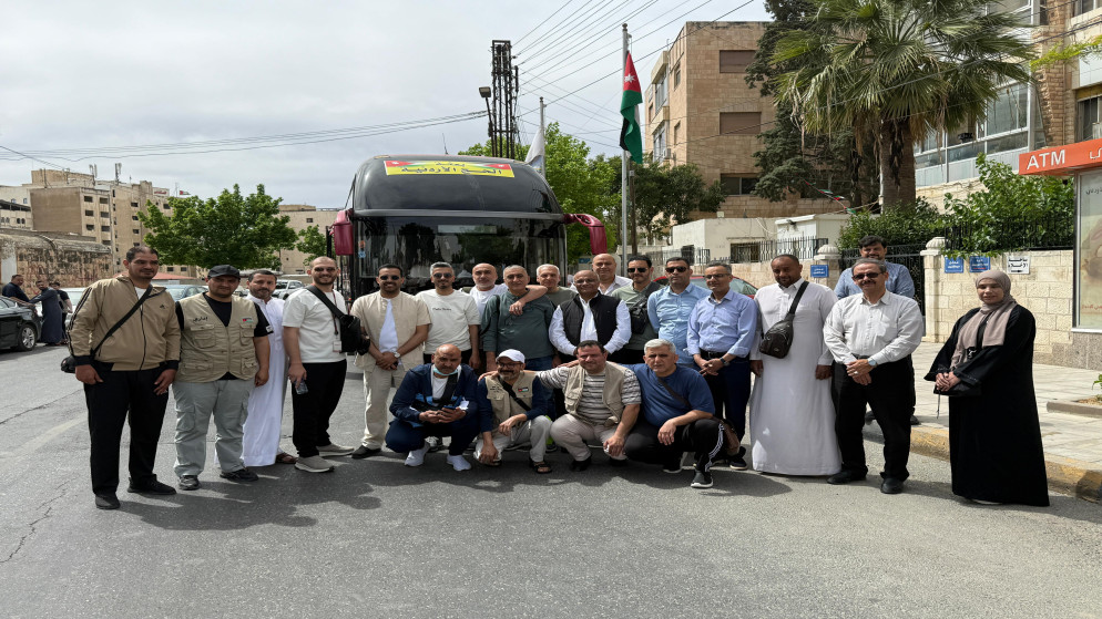 البعثة الاعلامية الاردنية تبدأ تغطية موسم الحج في الديار المقدسة