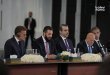 ماكرون يعلق على تفجيرات دمشق ويؤكد استمرار زيارته لسوريا