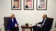 اجتماع وزير الخارجية مع وفد مجلس الحكماء لتعزيز الأمن والاستقرار