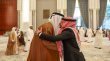ولي العهد يقدم العزاء لأمير قطر في وفاة الشيخ حمد بن خليفة