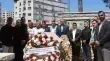 زيارة وفد المستشفى الميداني الاردني نابلس لتكريم شهداء الجيش العربي