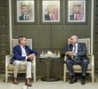 القاضي ووفد برلماني بريطاني يؤكدان التمسك بحل الدولتين ودعم الوصاية الهاشمية على المقدسات