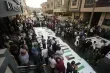 وداع اخير بعد سنوات من الانتظار تشييع رفات 43 شهيدا في غزة