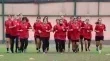 منتخب الناشئات الاردني ينهي استعداداته لمواجهة الامارات في التصفيات الاسيوية