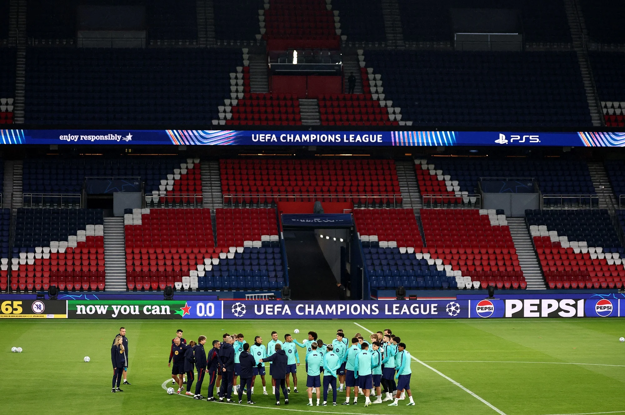 صدام اوروبي مرتقب بين برشلونة وباريس سان جيرمان في دوري ابطال اوروبا