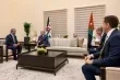 الملك يجدد التأكيد على رفض الاعتداءات الإسرائيلية على الأراضي السورية