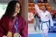 مريم بشارات بطلة العالم في الكاراتيه ترفع علم فلسطين عاليا وتتحدى الصعاب